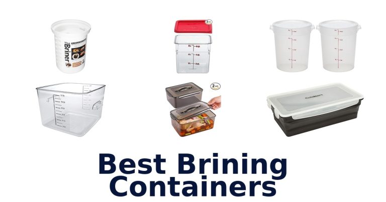 best brining containers