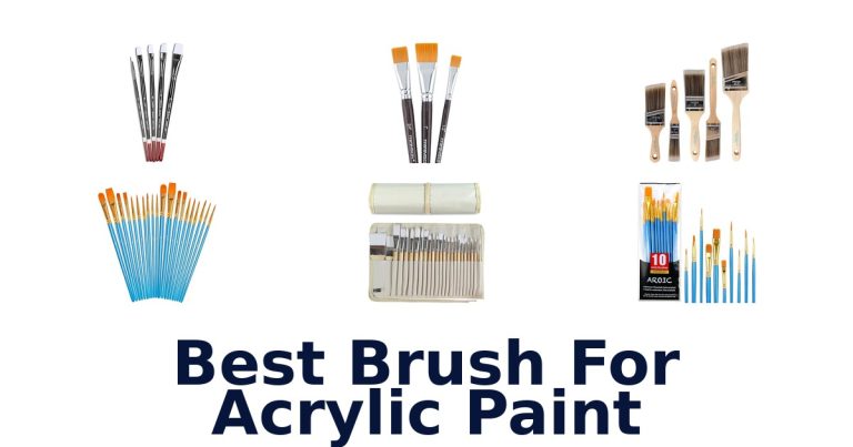 best brush for acrylic paint