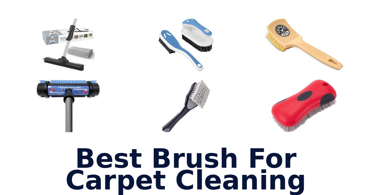 best brush for carpet cleaning