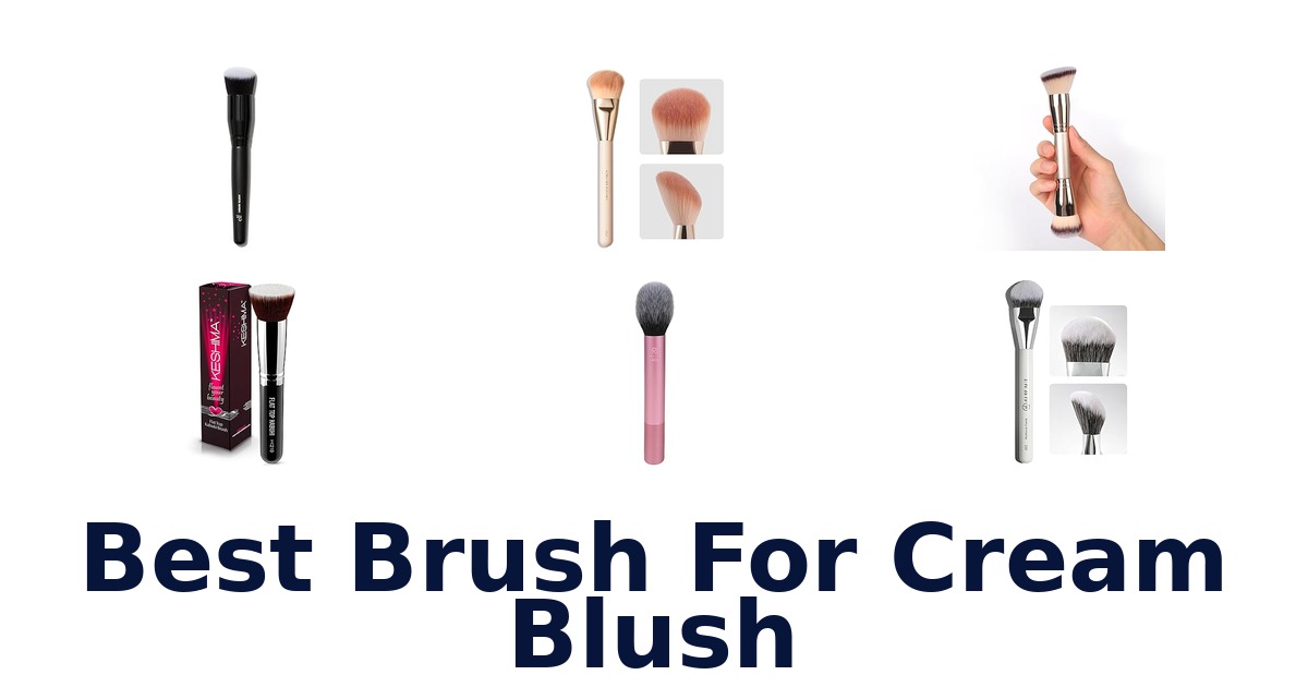 best brush for cream blush