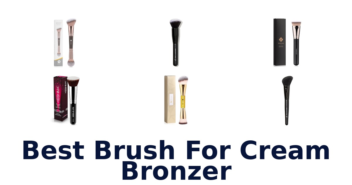 best brush for cream bronzer