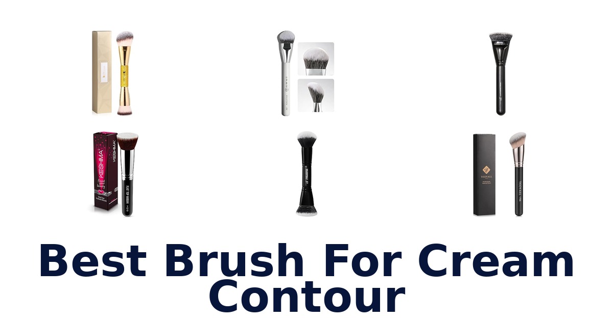 best brush for cream contour