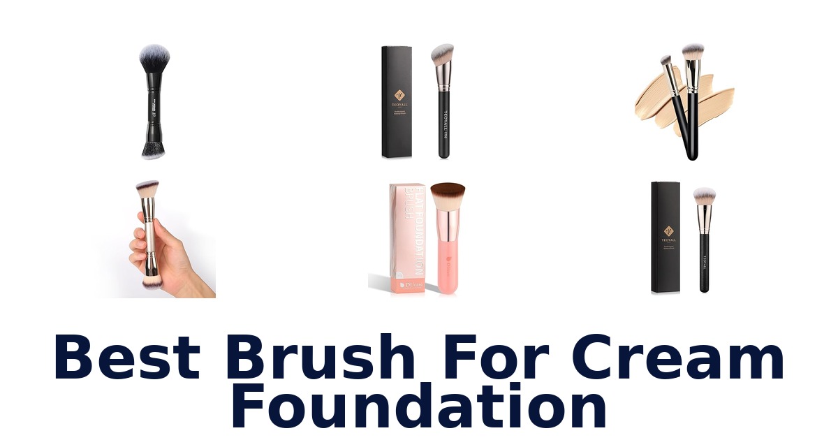 best brush for cream foundation