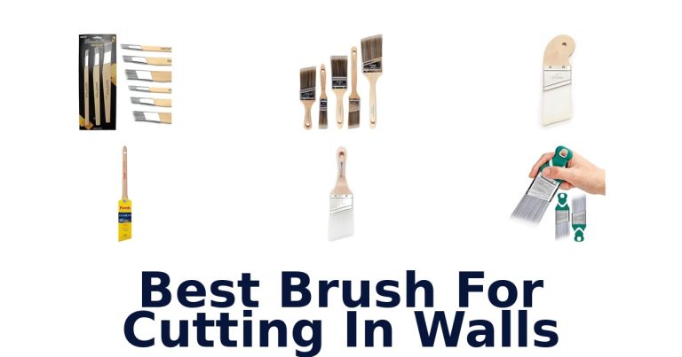 best brush for cutting in walls