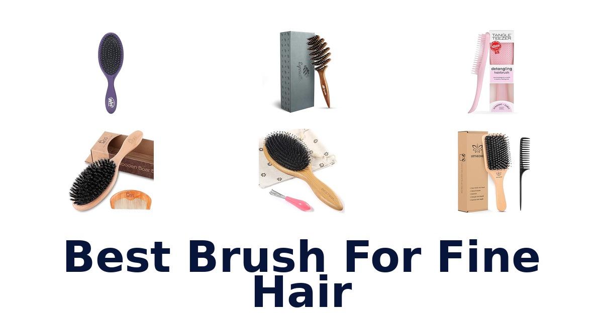 best brush for fine hair