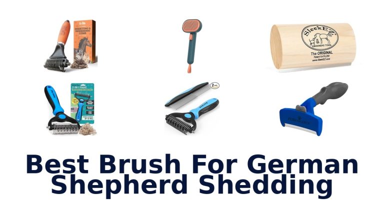 best brush for german shepherd shedding