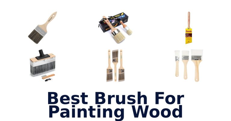 best brush for painting wood