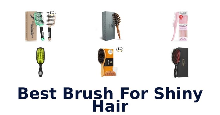 best brush for shiny hair