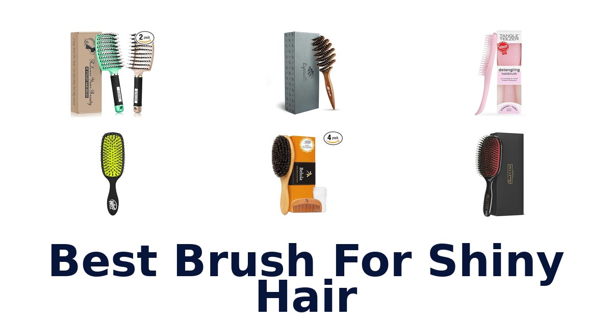 best brush for shiny hair
