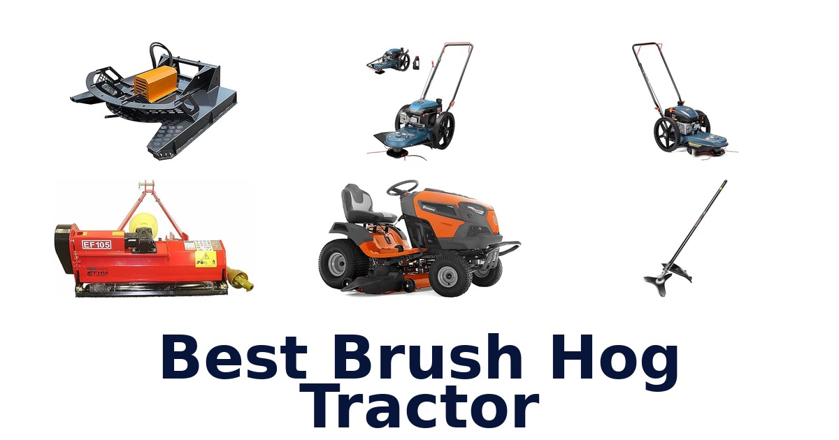 best brush hog tractor
