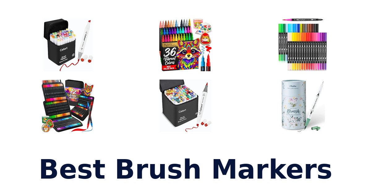 best brush markers