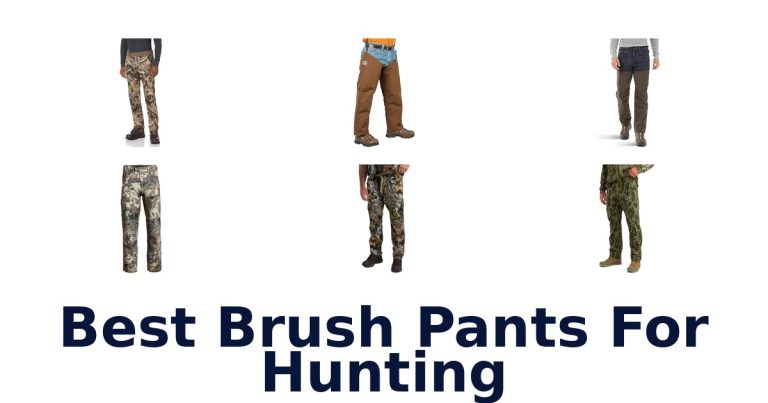 best brush pants for hunting