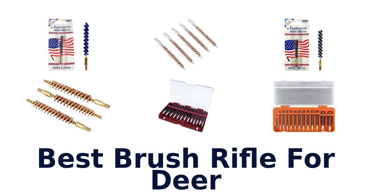 best brush rifle for deer