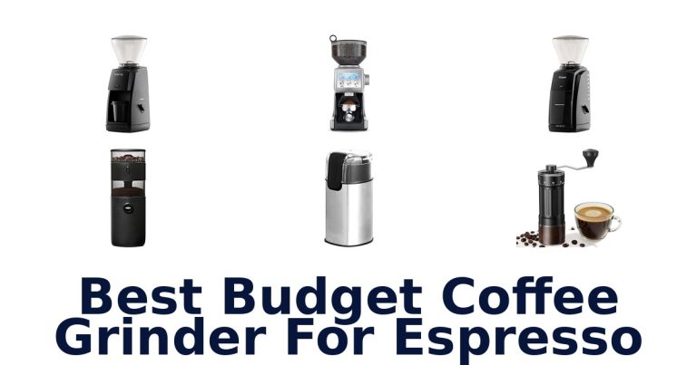 best budget coffee grinder for espresso