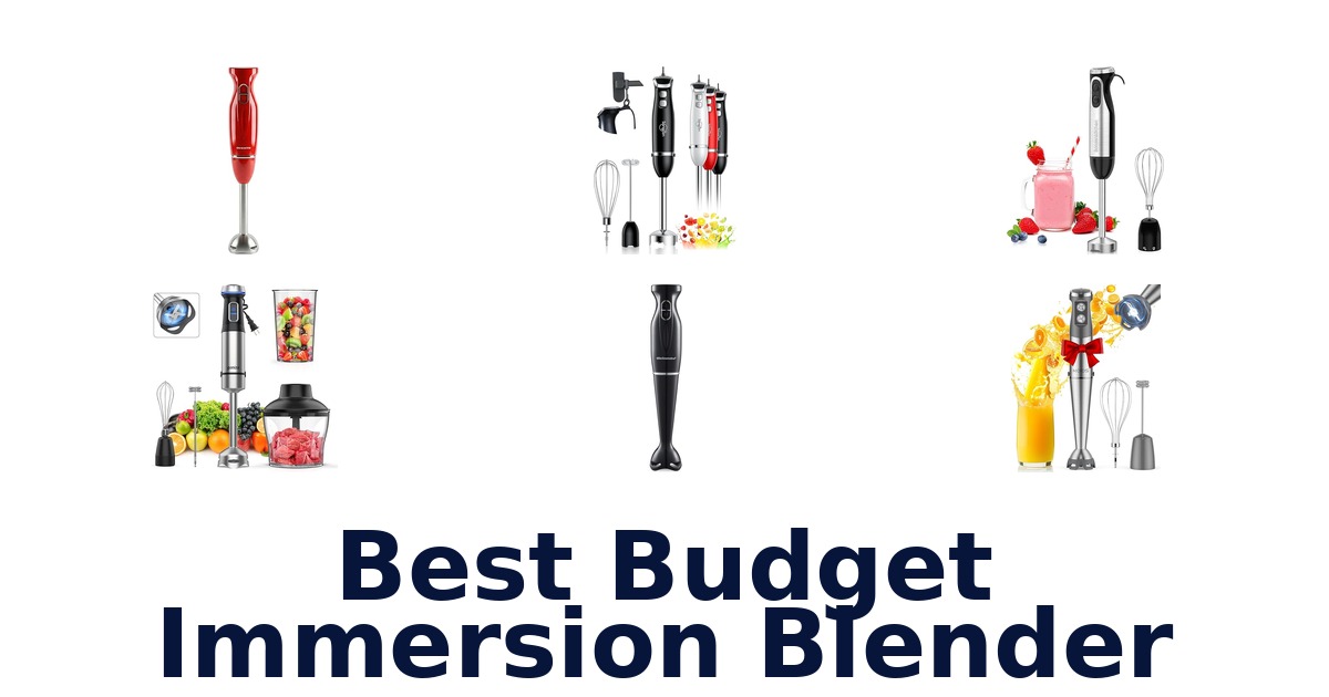 best budget immersion blender
