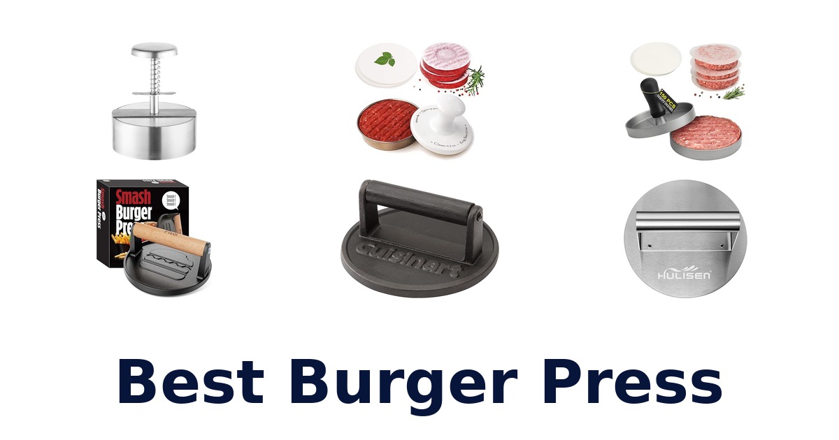 best burger press