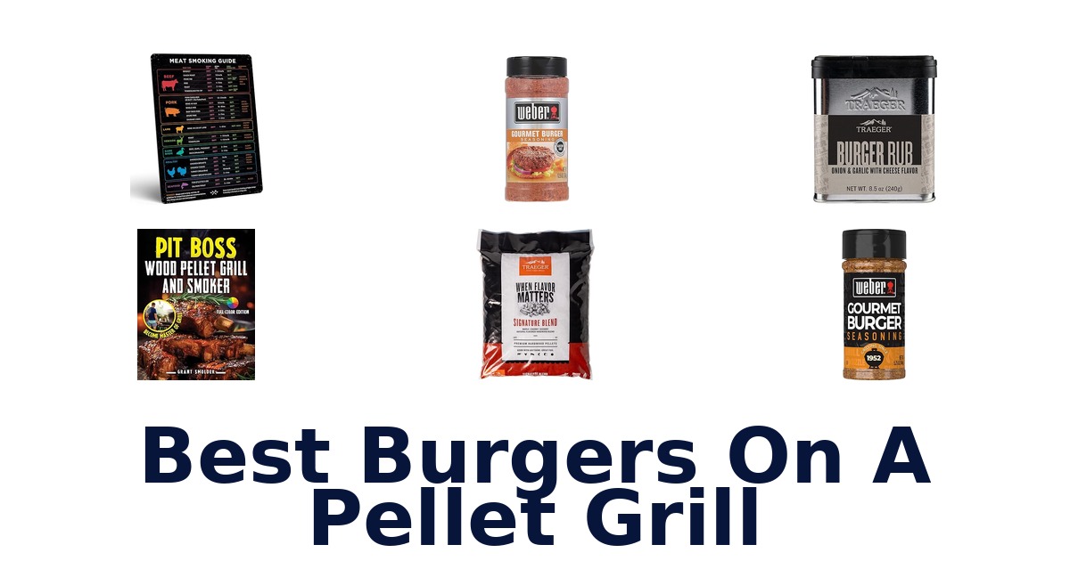 best burgers on a pellet grill