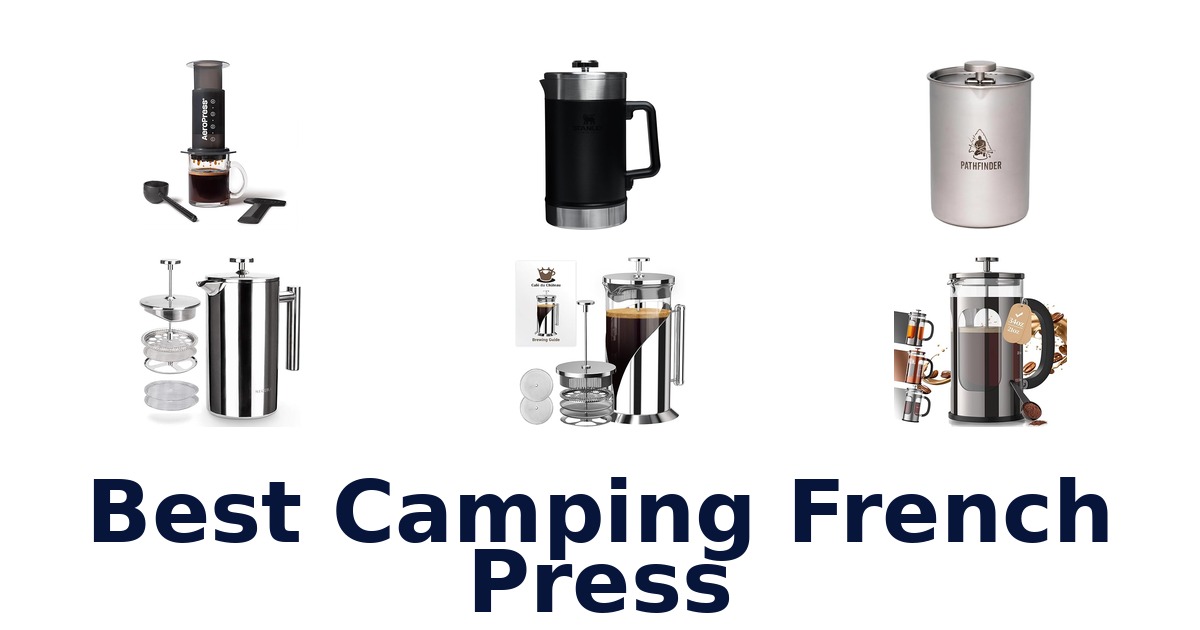 best camping french press