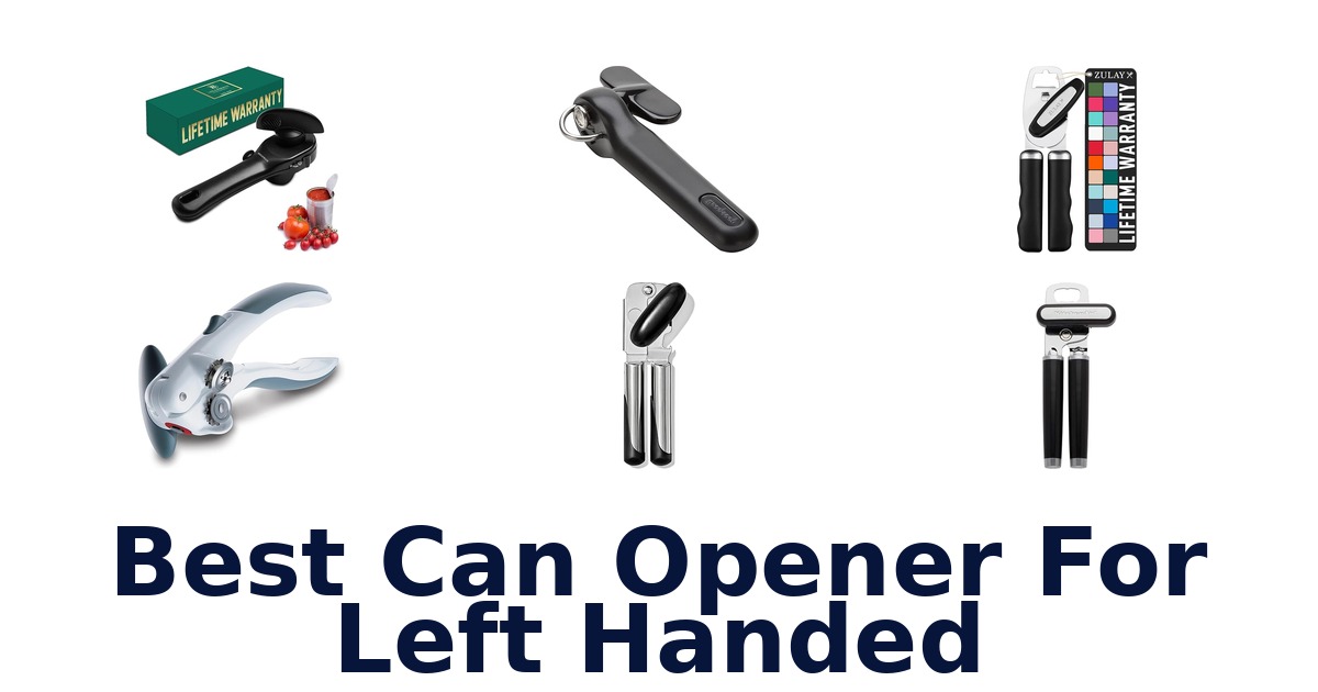 best can opener for left handed