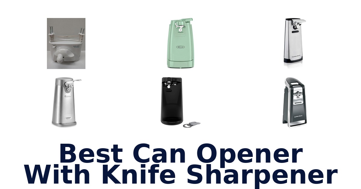best can opener with knife sharpener