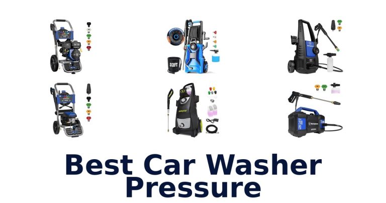 best car washer pressure