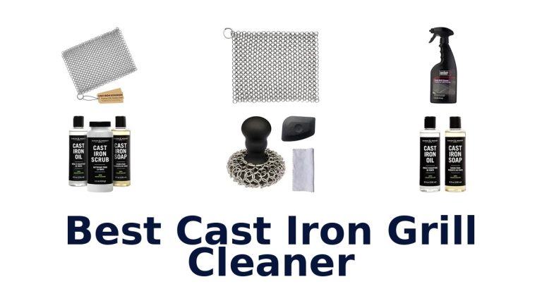 best cast iron grill cleaner