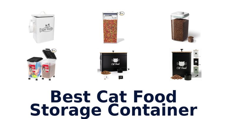 best cat food storage container