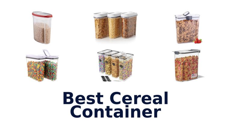 best cereal container