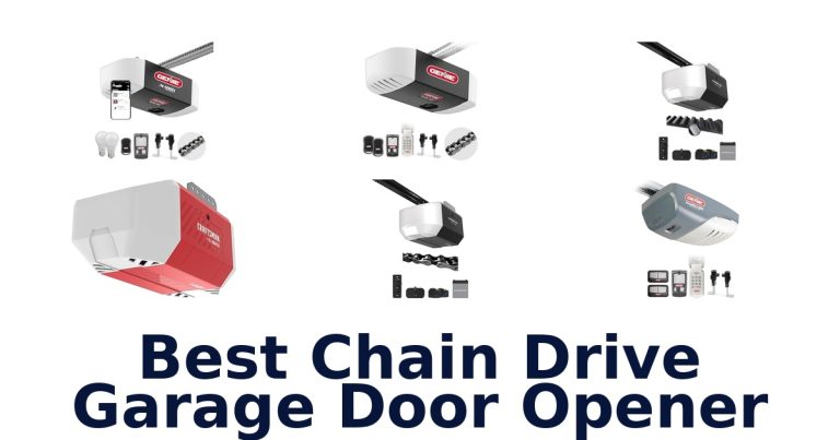 best chain drive garage door opener