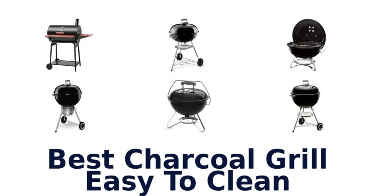 best charcoal grill easy to clean
