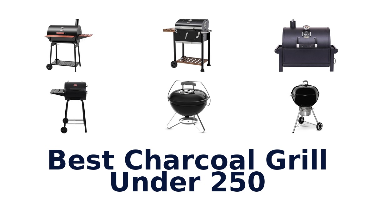 best charcoal grill under 250
