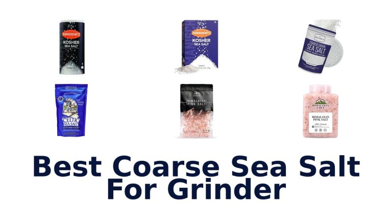best coarse sea salt for grinder