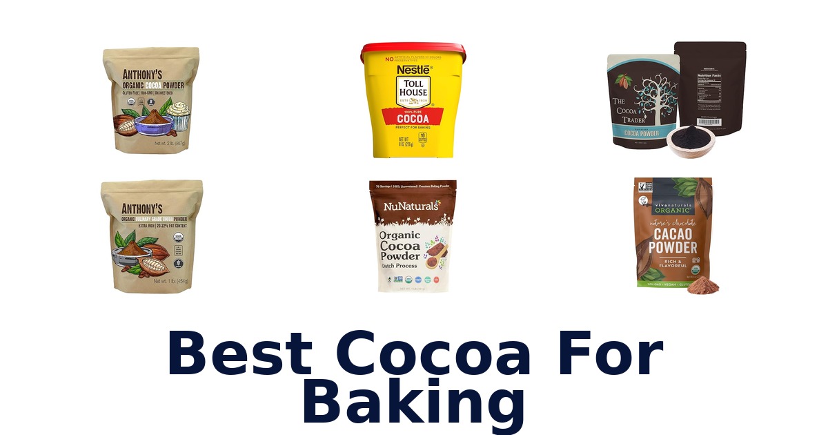 best cocoa for baking