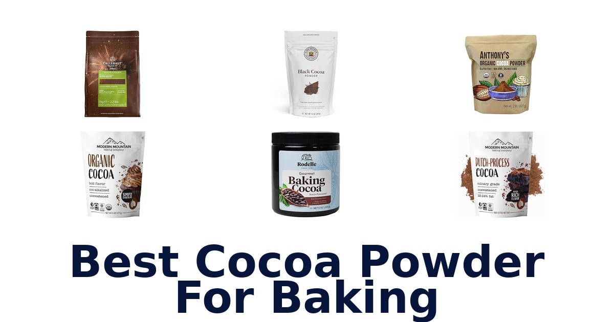 best cocoa powder for baking