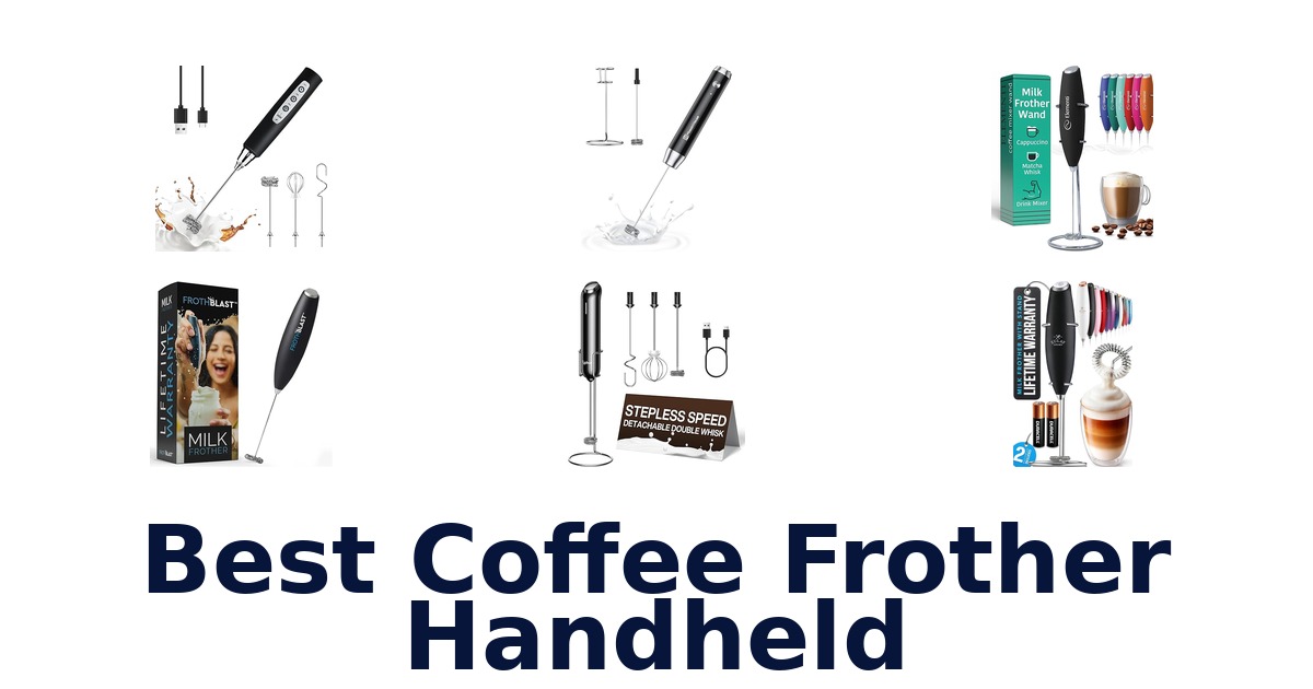 best coffee frother handheld