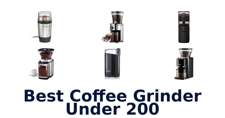 best coffee grinder under 200