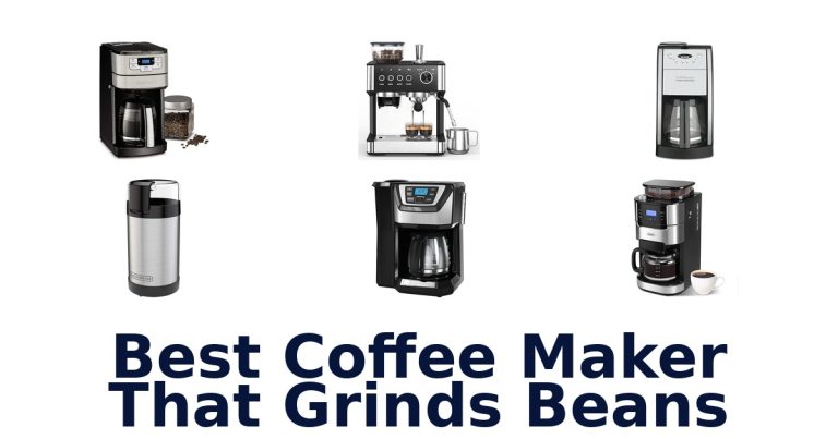 best coffee maker that grinds beans