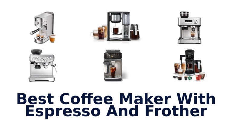 best coffee maker with espresso and frother
