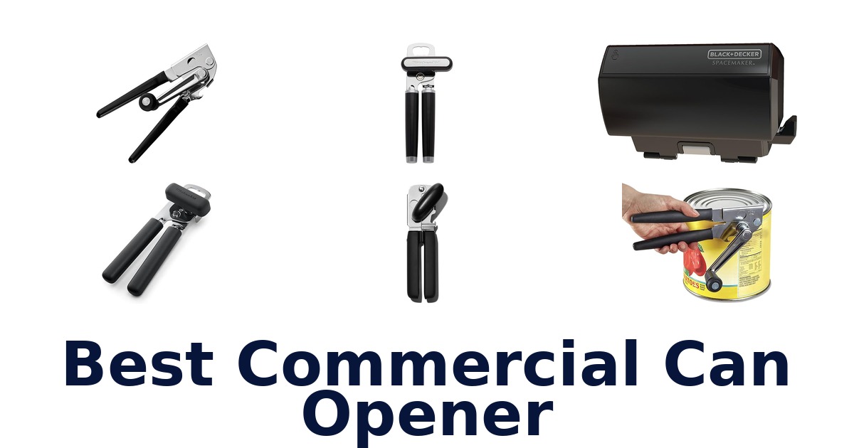 best commercial can opener