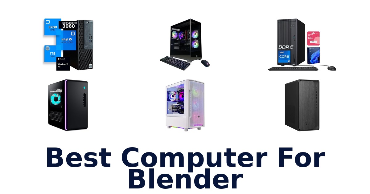 best computer for blender