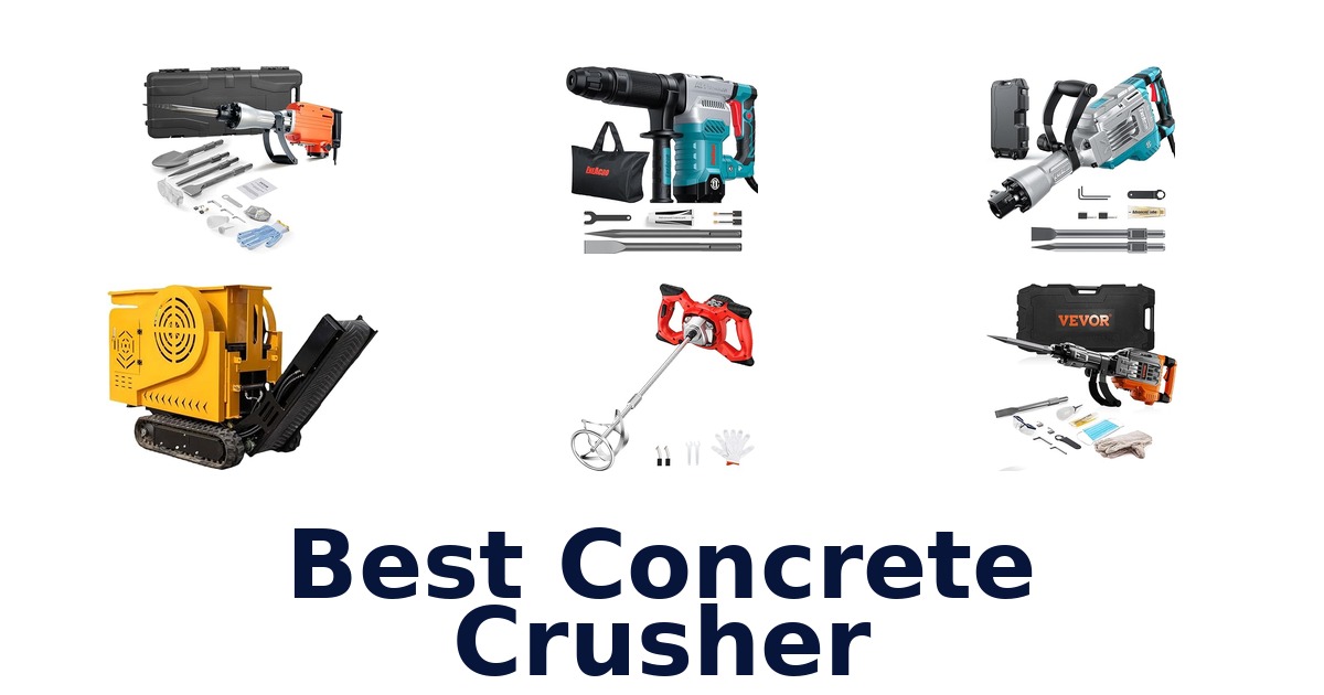 best concrete crusher