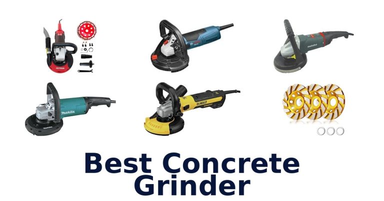 best concrete grinder