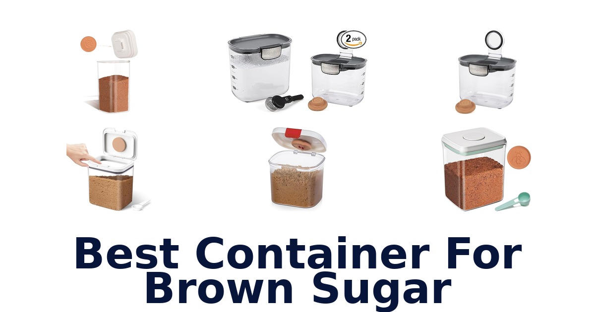 best container for brown sugar