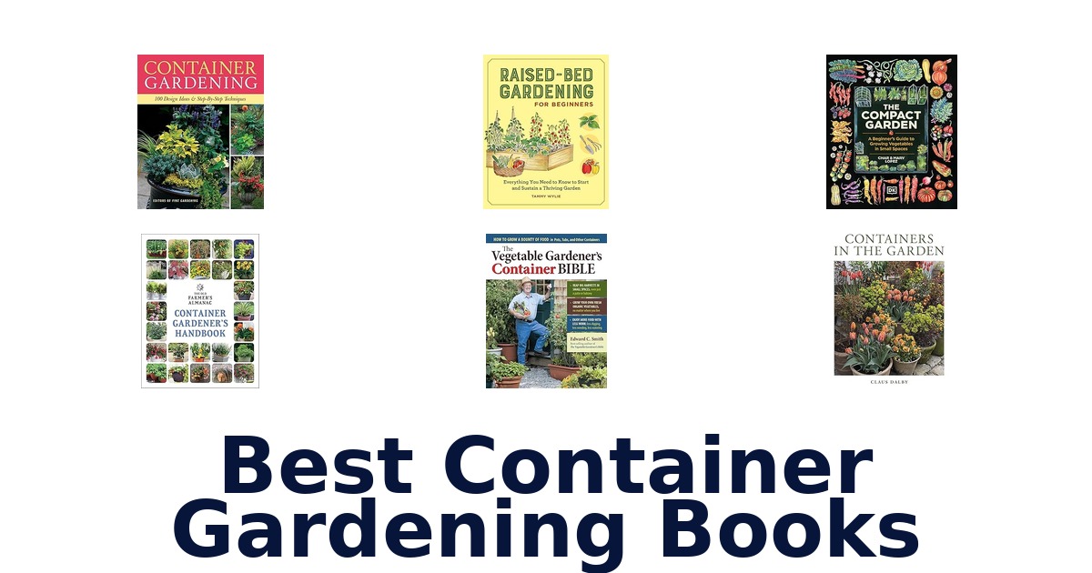 best container gardening books
