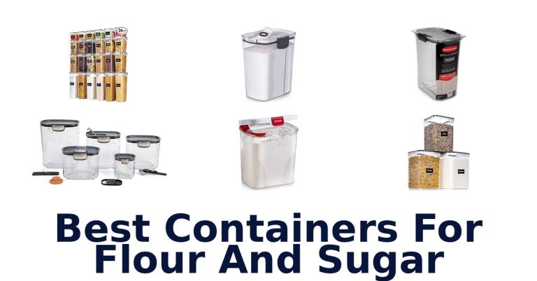 best containers for flour and sugar