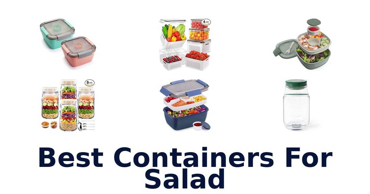 best containers for salad