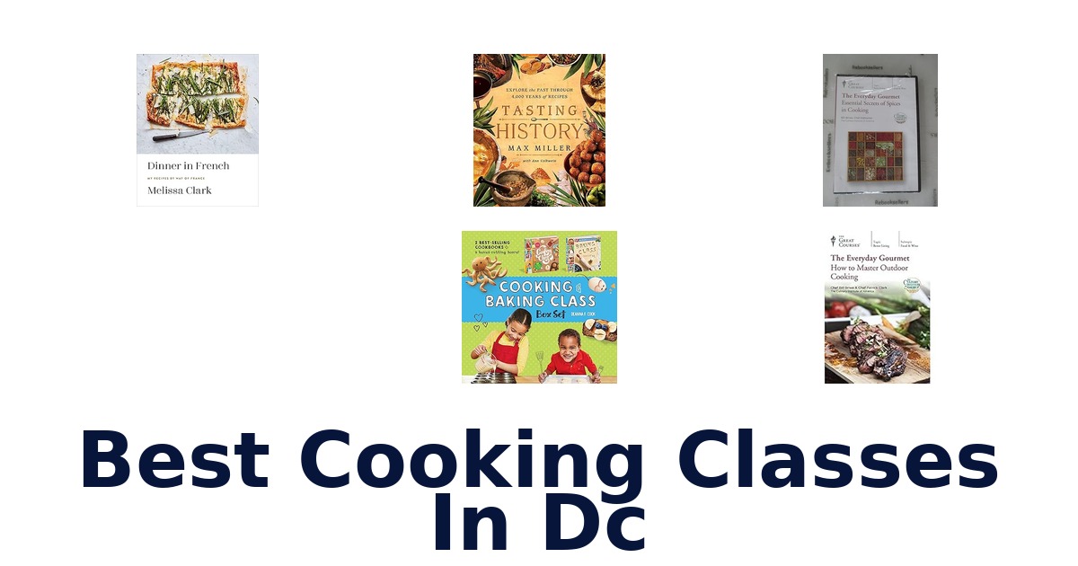 best cooking classes in dc