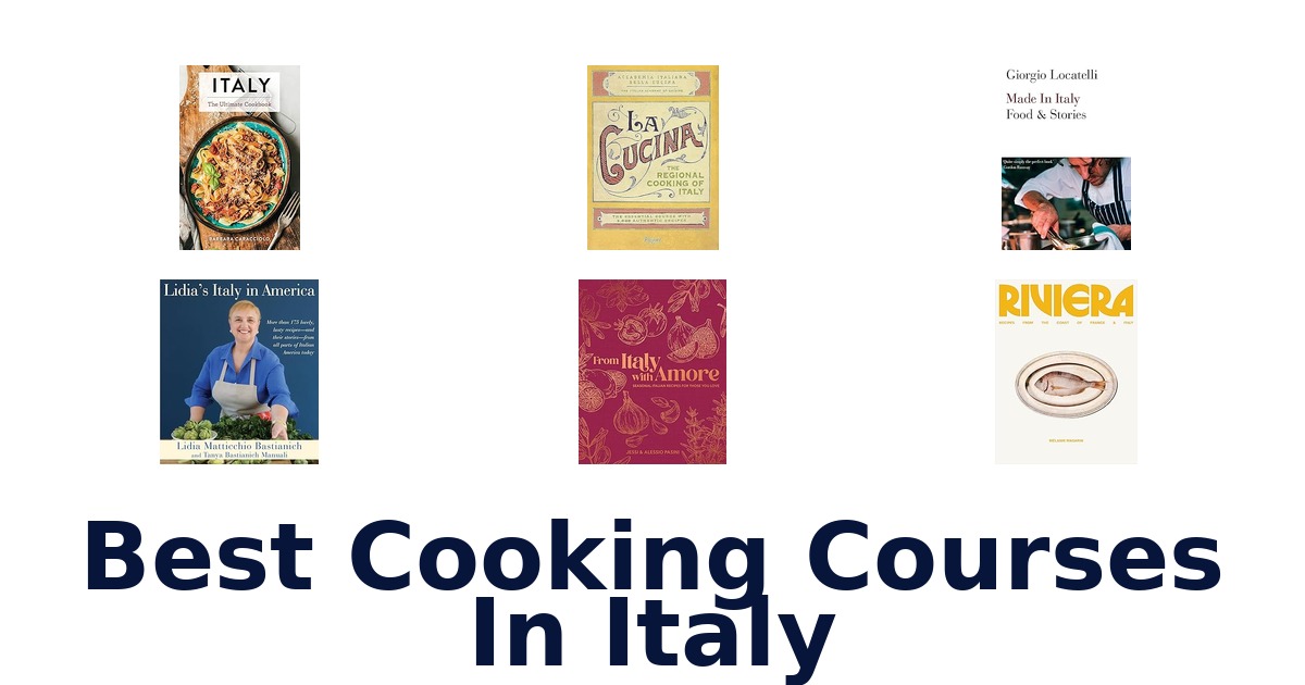 best cooking courses in italy