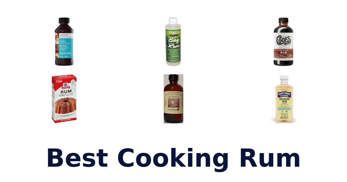 best cooking rum