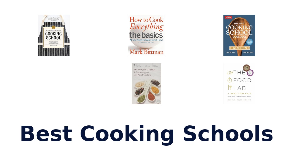 best cooking schools